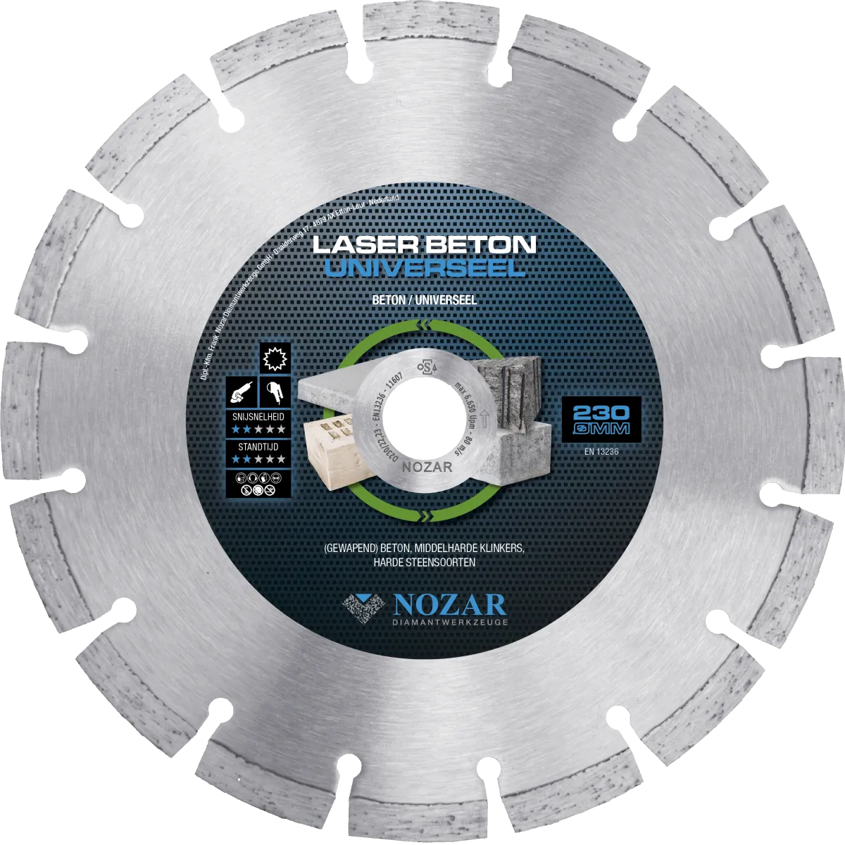 Diamantzaag Beton Universeel 230x22,23mm