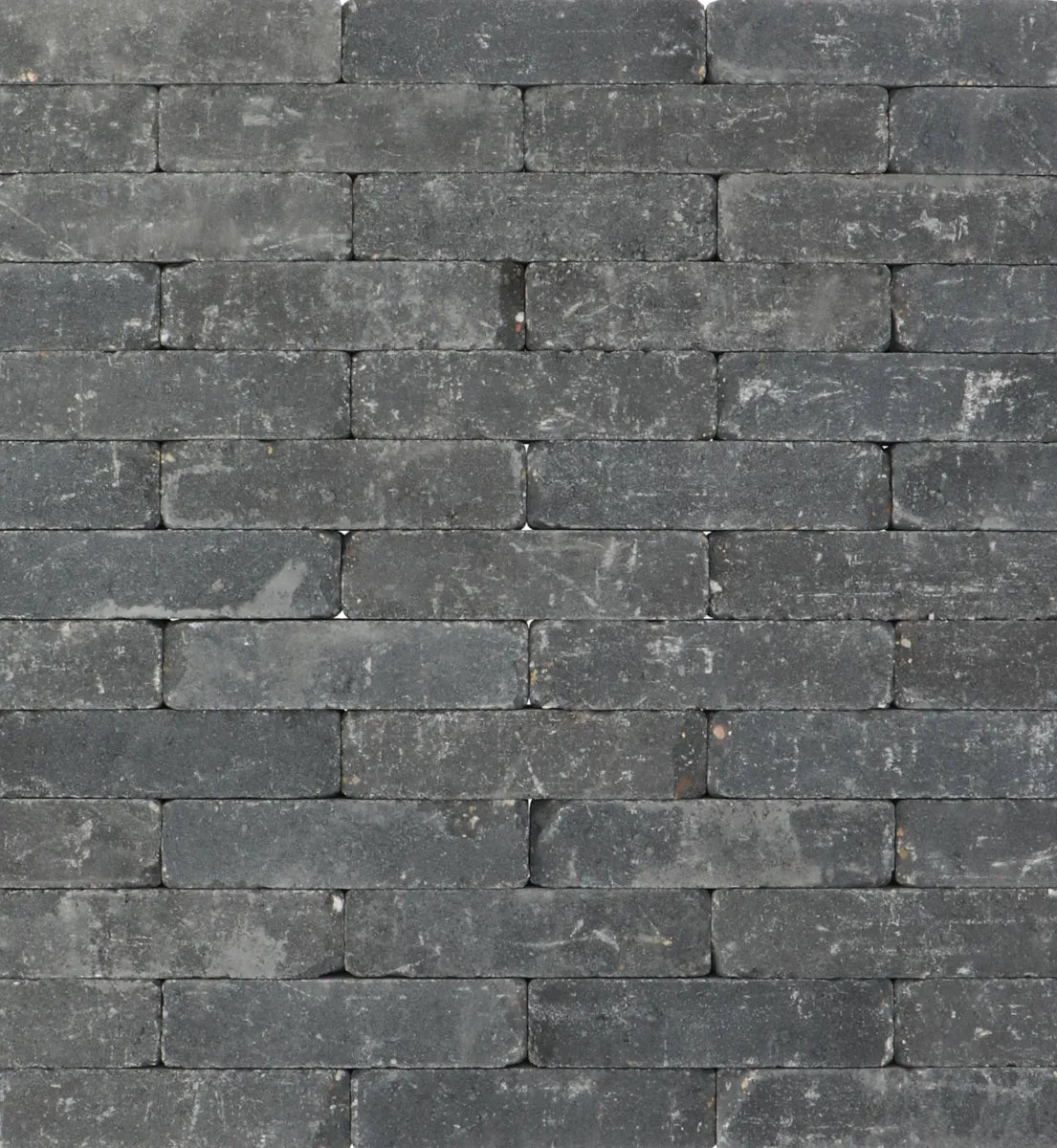 Trommelsteen 20x5x7 antraciet