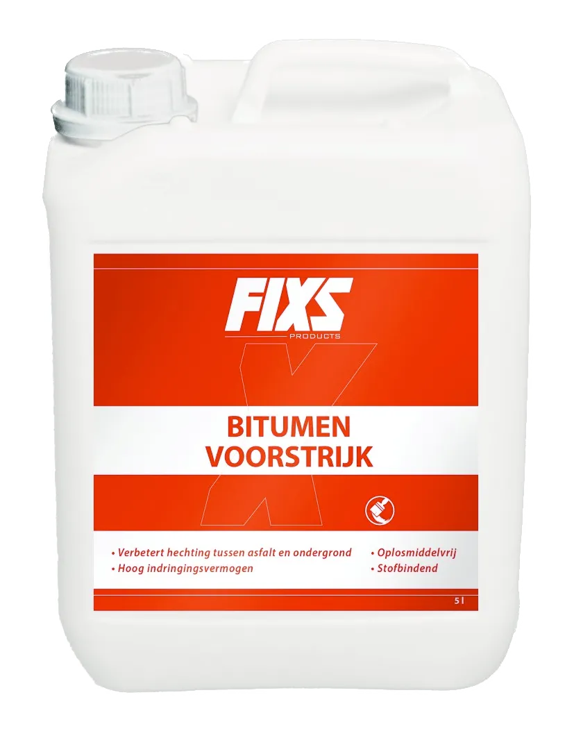 Fixs Bitumen Voorstrijk 5 liter