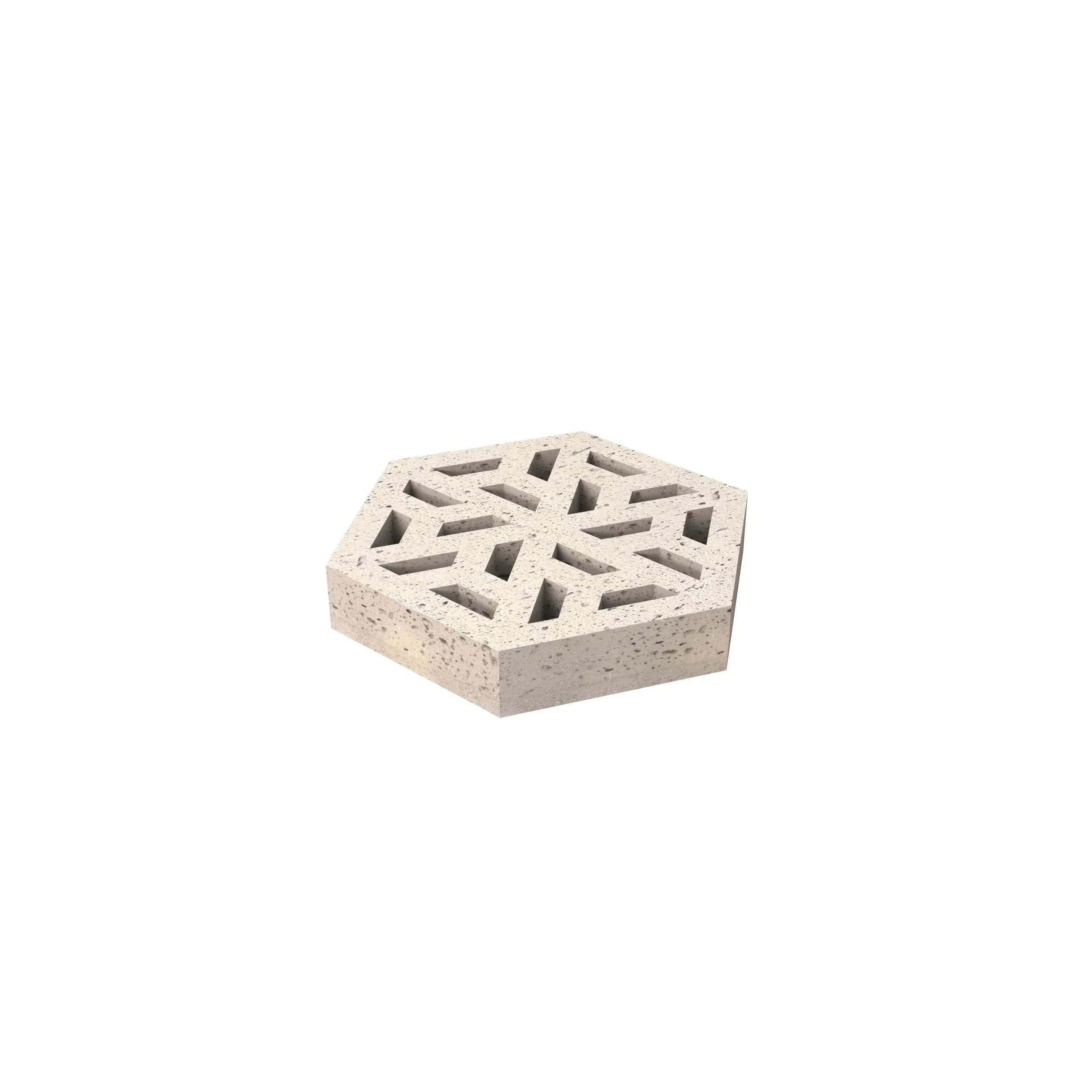 Schellevis Oudhollands ECO-tegel 37,5x37,5x7 cm creme