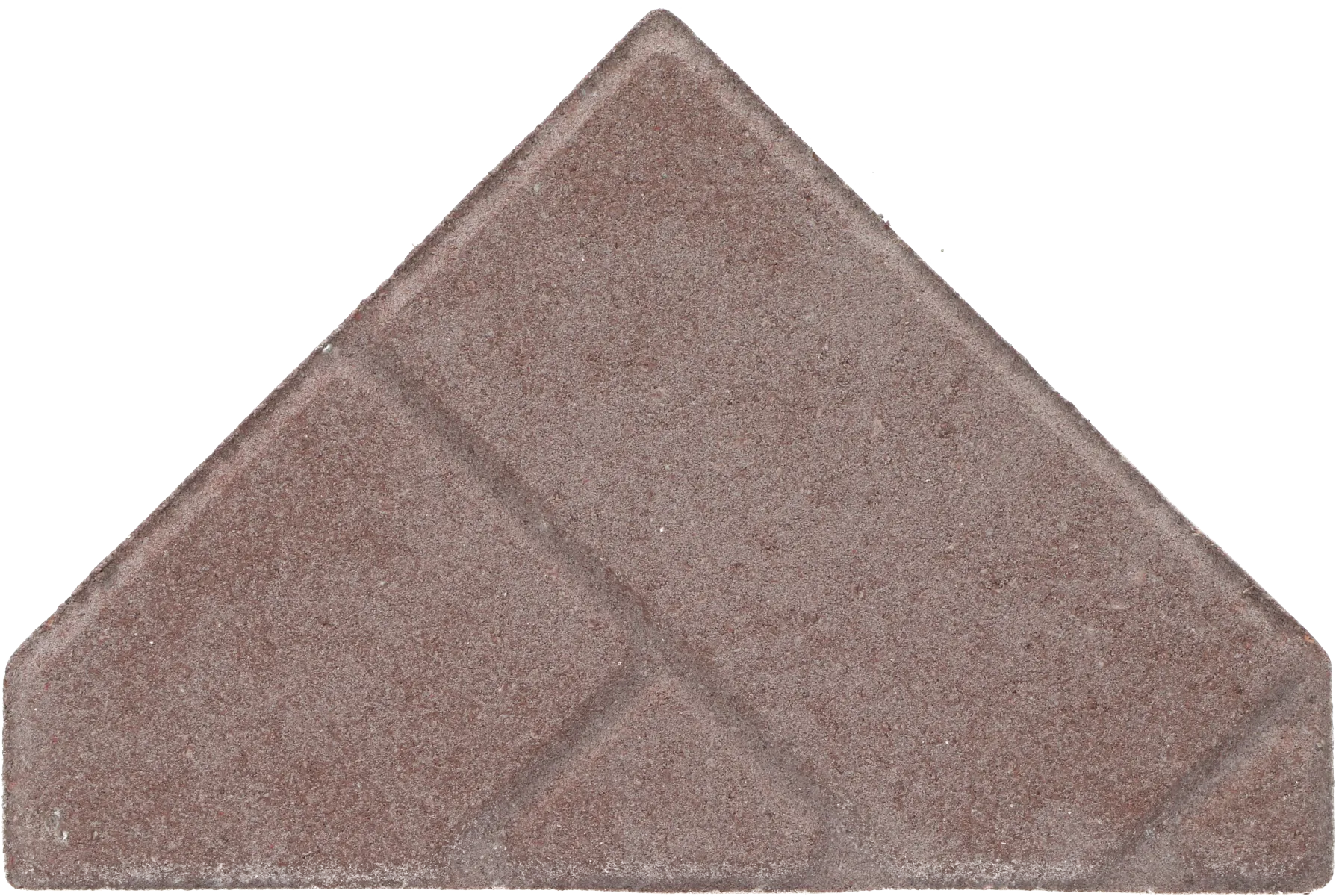 Ecotop Premium Bisschopsmuts 29,5x5x19,5x8 normaal facet heidekleur met schijnvoeg bss KOMO PL2