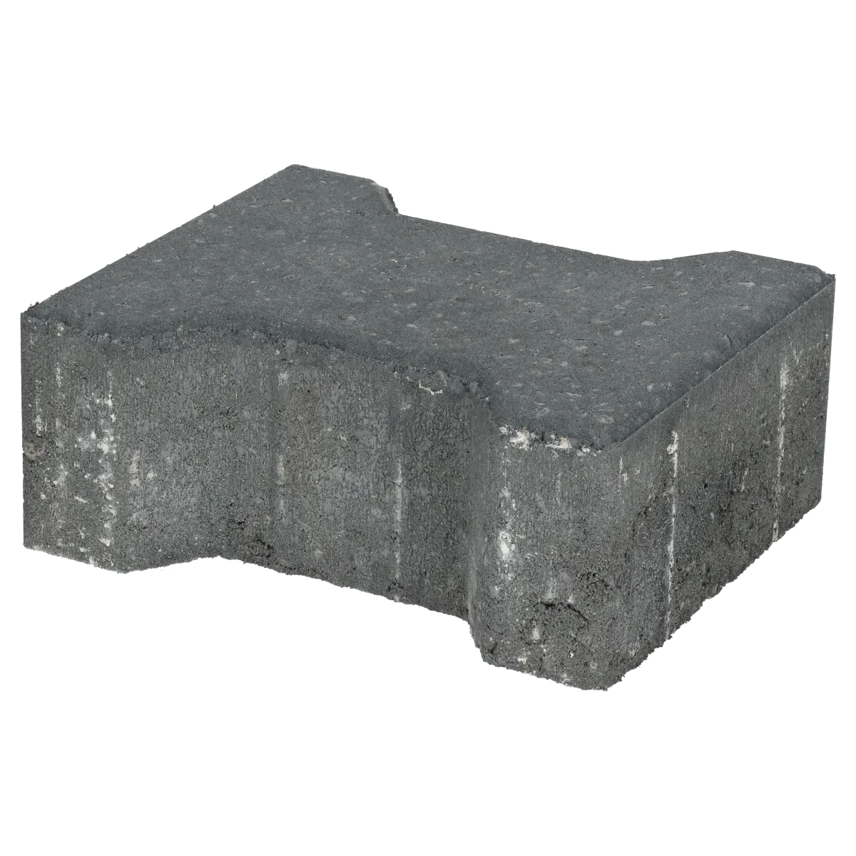 Ecotop Base H-verbandsteen 20x16,4/11,7x8 normaal facet antraciet KOMO PL2