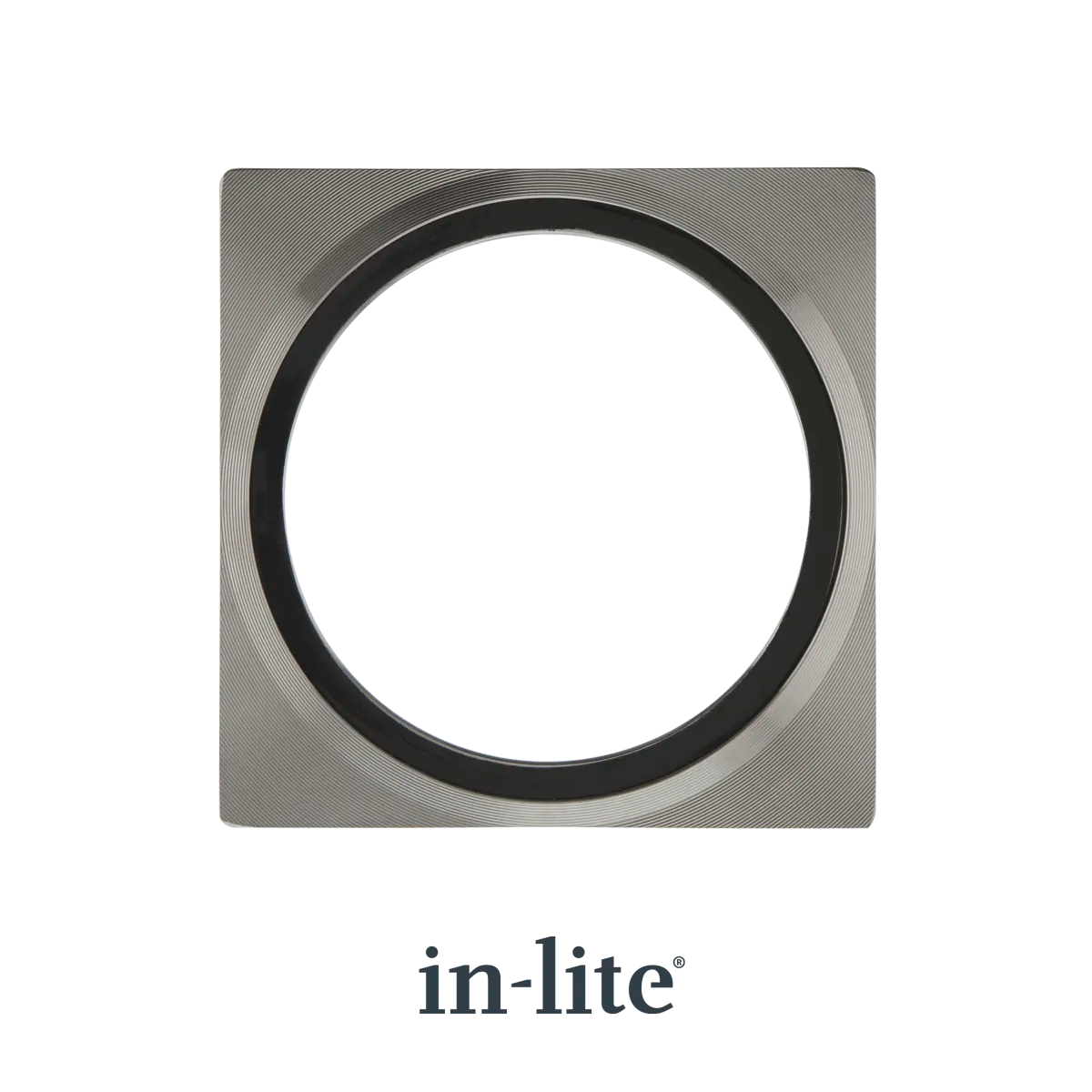 In-Lite PLATE 75 afdekplaat rvs  voor Hyve-Fusion-Flux