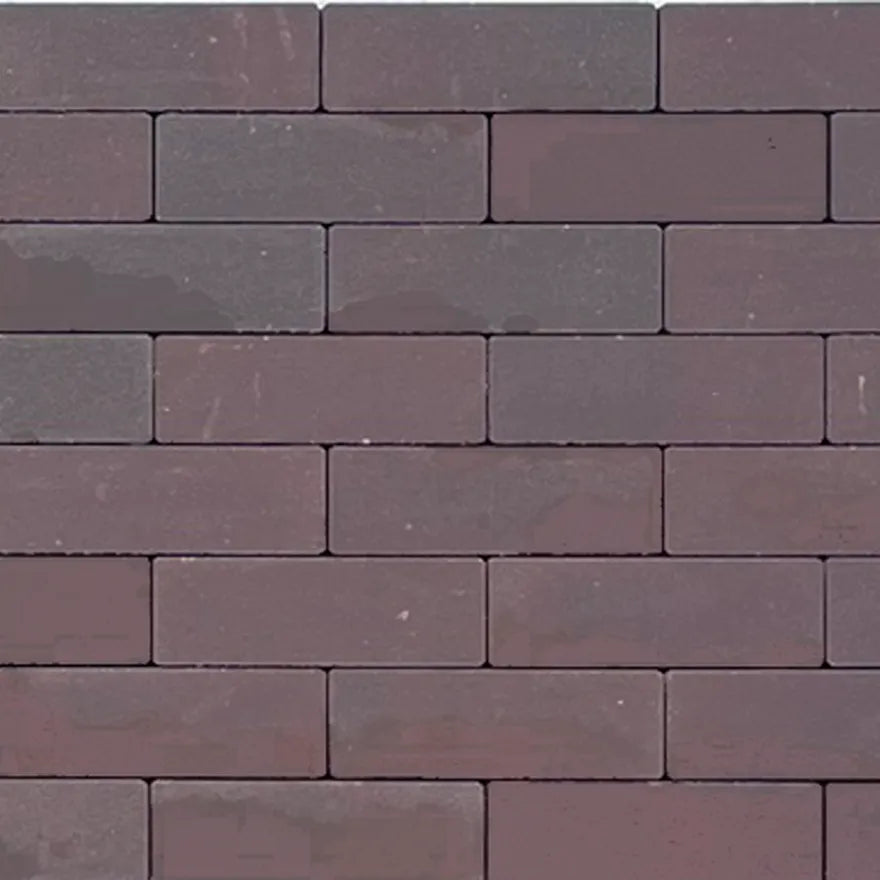 Strackstone Kera GRN+ Dikformaat 21x7x8 vlak elleboogverband rood/bruin genuanceerd PL2