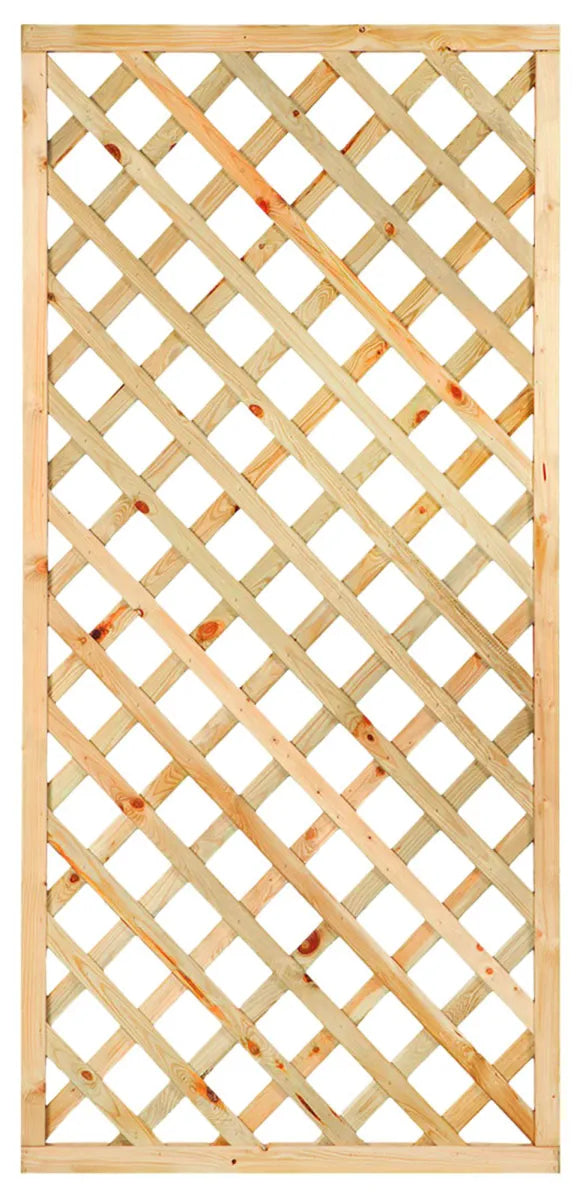 Trellis Scherm Eindhoven 90x180cm Groen Geïmpregneerd