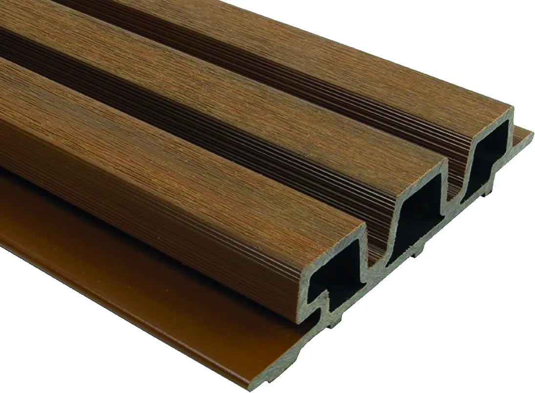 WEO 35 WPC Cladding 3,3x17x360cm Teak