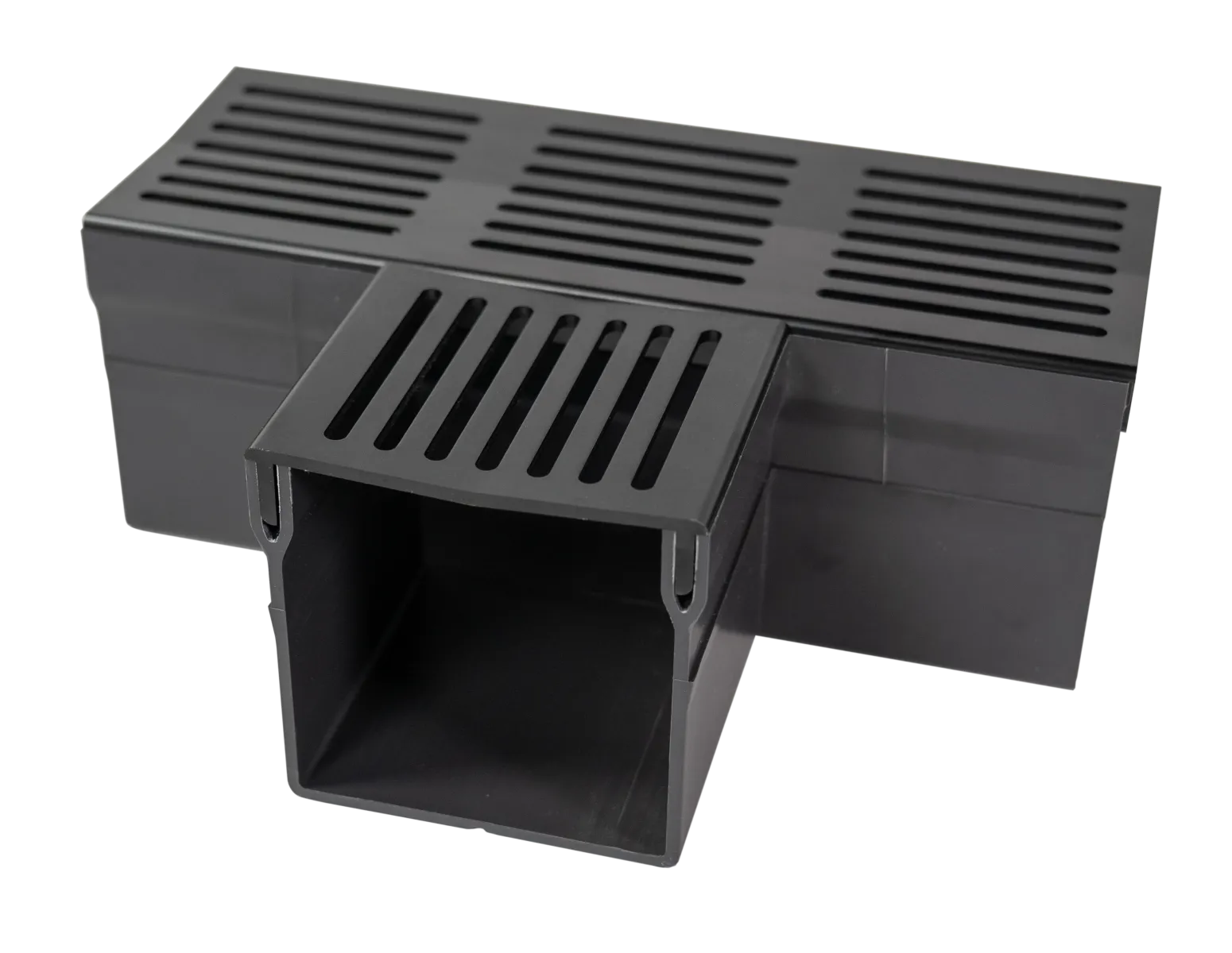 RSSD Aluminium Zwart T-Goot 10x10cm