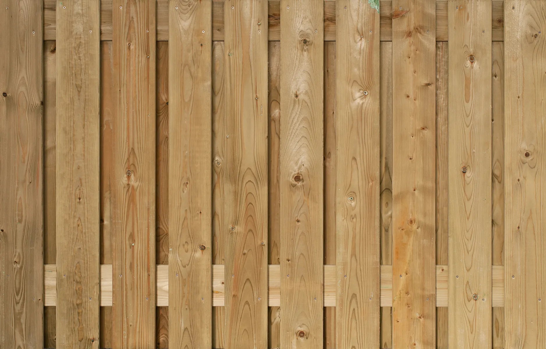 Tuinscherm Breda Grenen Geschaafd 21-planks 17x140mm 130x180cm Recht Groen Geïmpregneerd