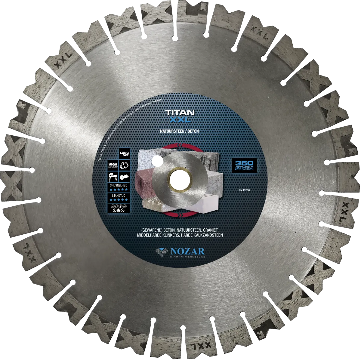 Diamantzaag D350/20,0mm Titan XXL X=20