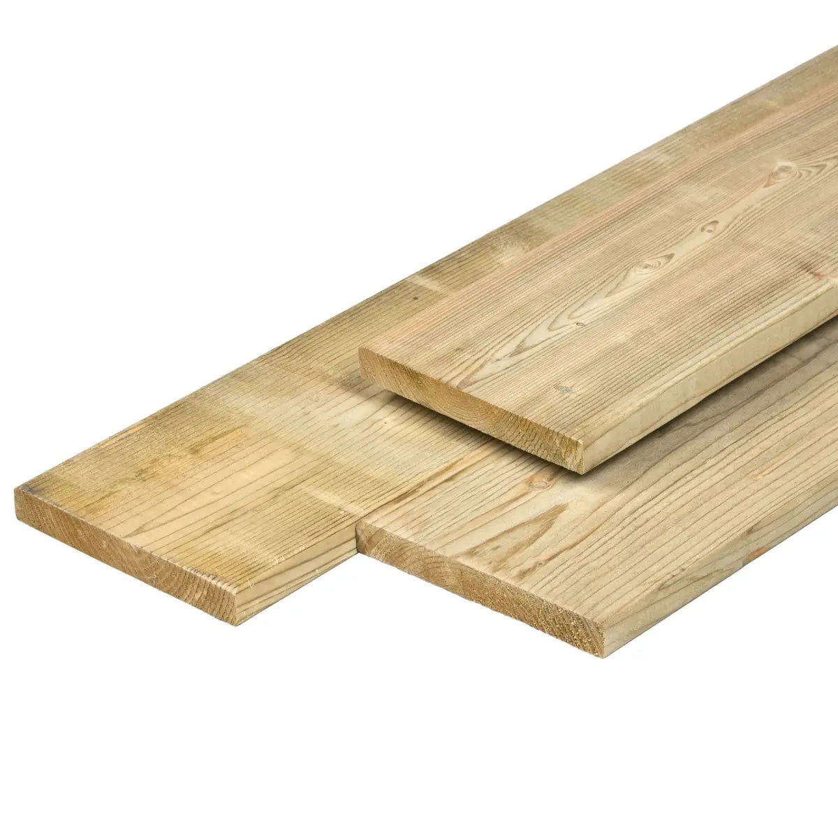 Tuinplank NE-Vuren Groen geimpre.Gedroogd/Gesch.1,9x14,5x360