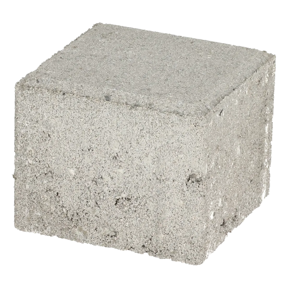 Ecotop Base Halve bss 10,5x10,5x8 normaal facet grijs KOMO PL2