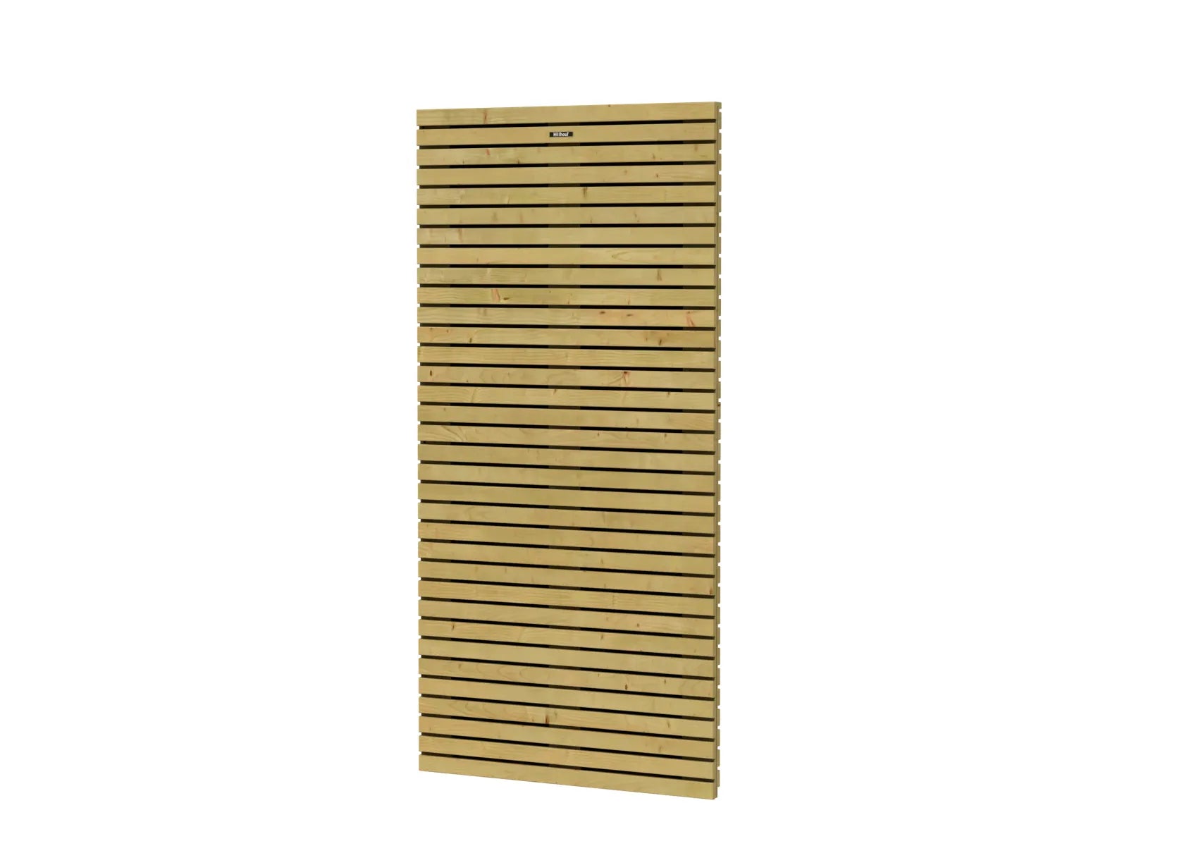 Tuinscherm Hillhout Elan Scherm Balkprofiel 180x90cm Recht Groen Geïmpregneerd