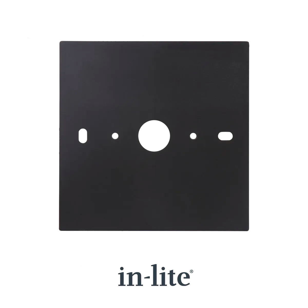 In-Lite Evo Wall Mount afdek/mont.plaatEvoDownWall 230v Dark