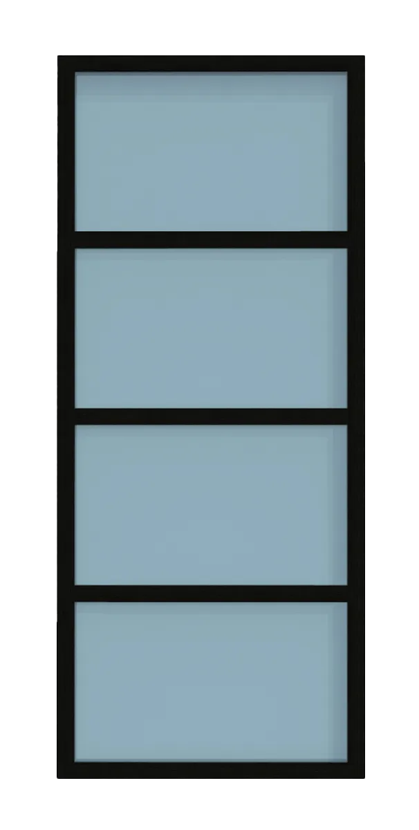 Excellent/Elegant Steelllook wandpaneel 4- vaks. 220 x 86,5