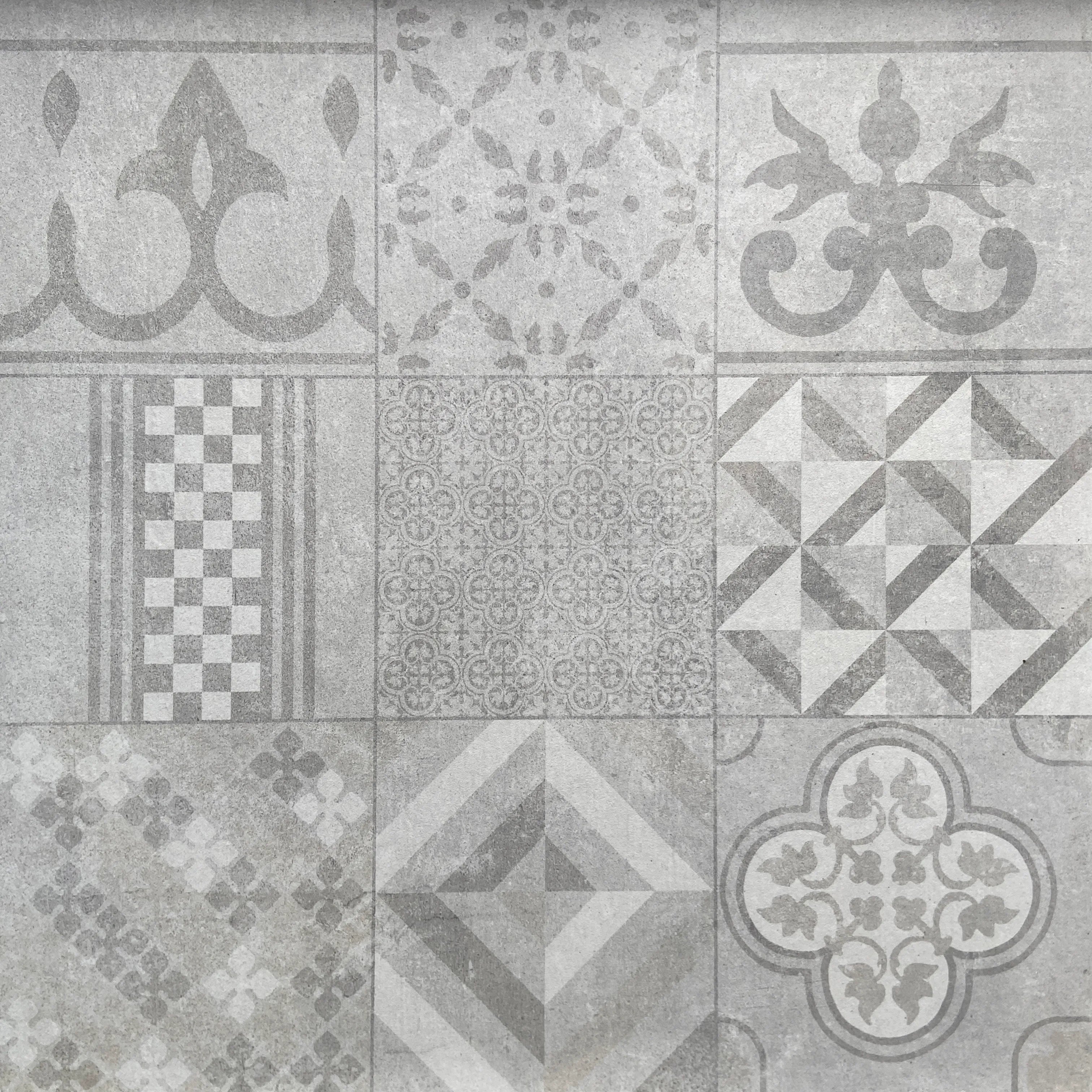 Ceramiton Titan 60x60x4cm Mosaïc Silver