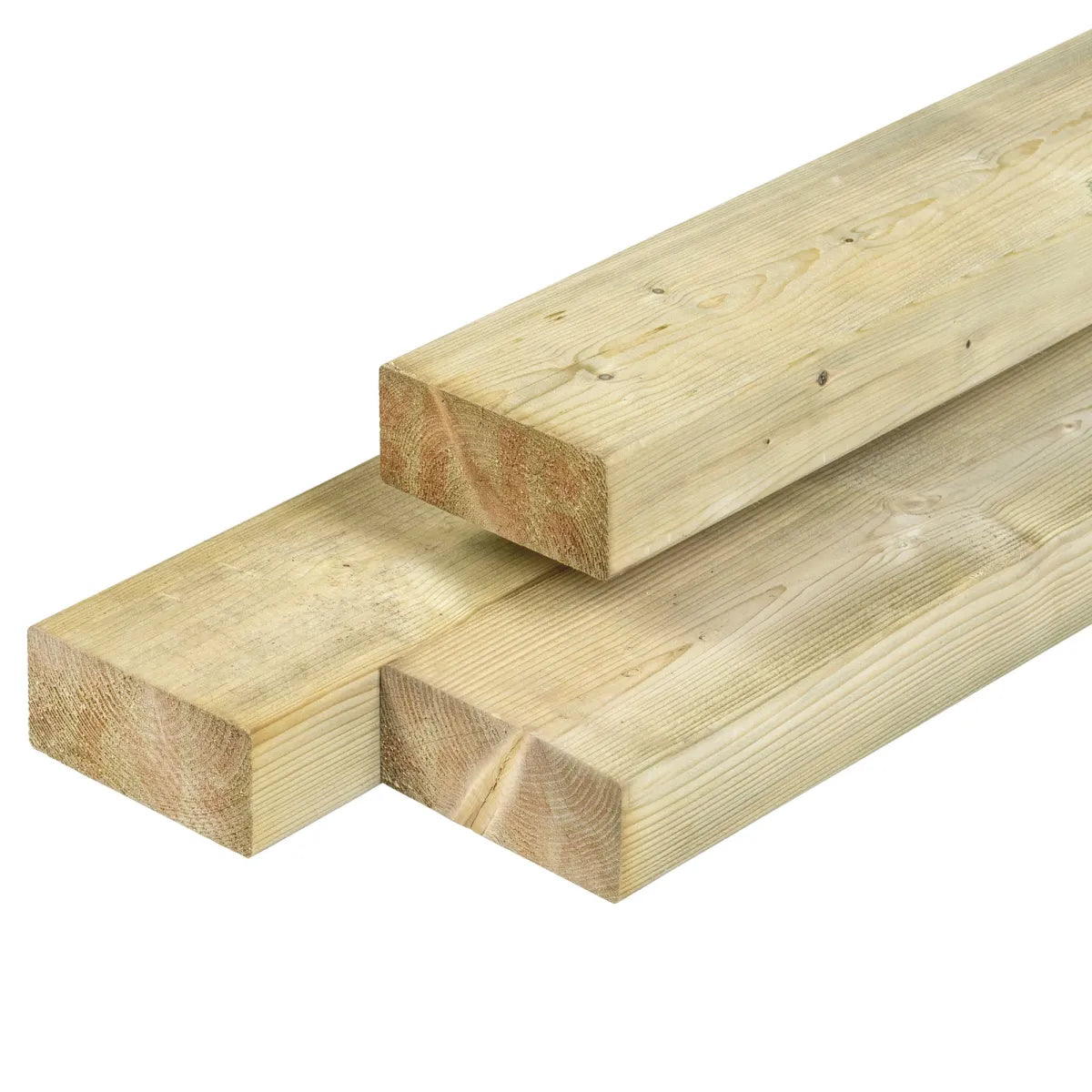 NE vuren timmerhout geïmpregneerd 4,5x9,5x420cm geschaafd