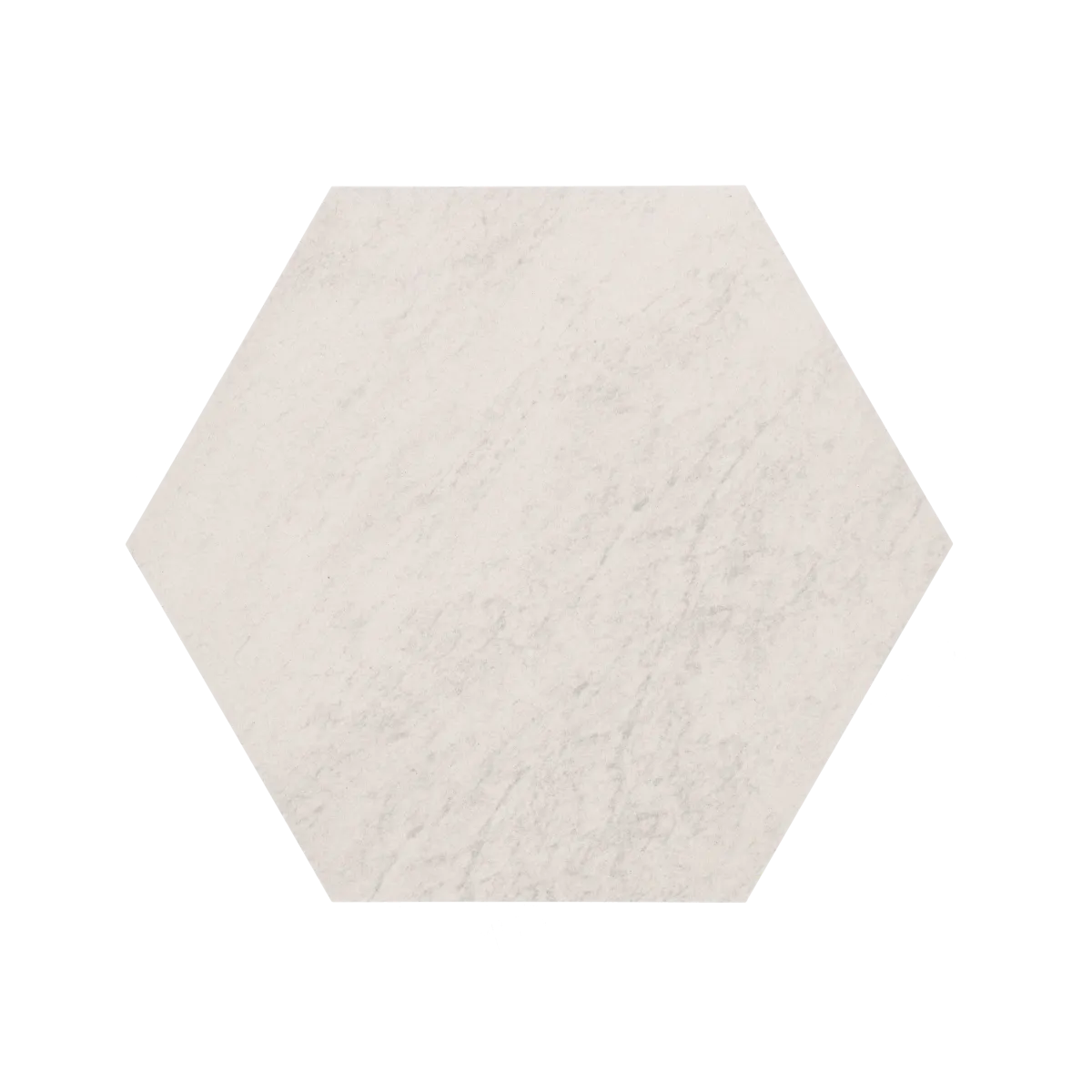 Staptegel Hexagon Quarzite Bianca o60x52x2cm
