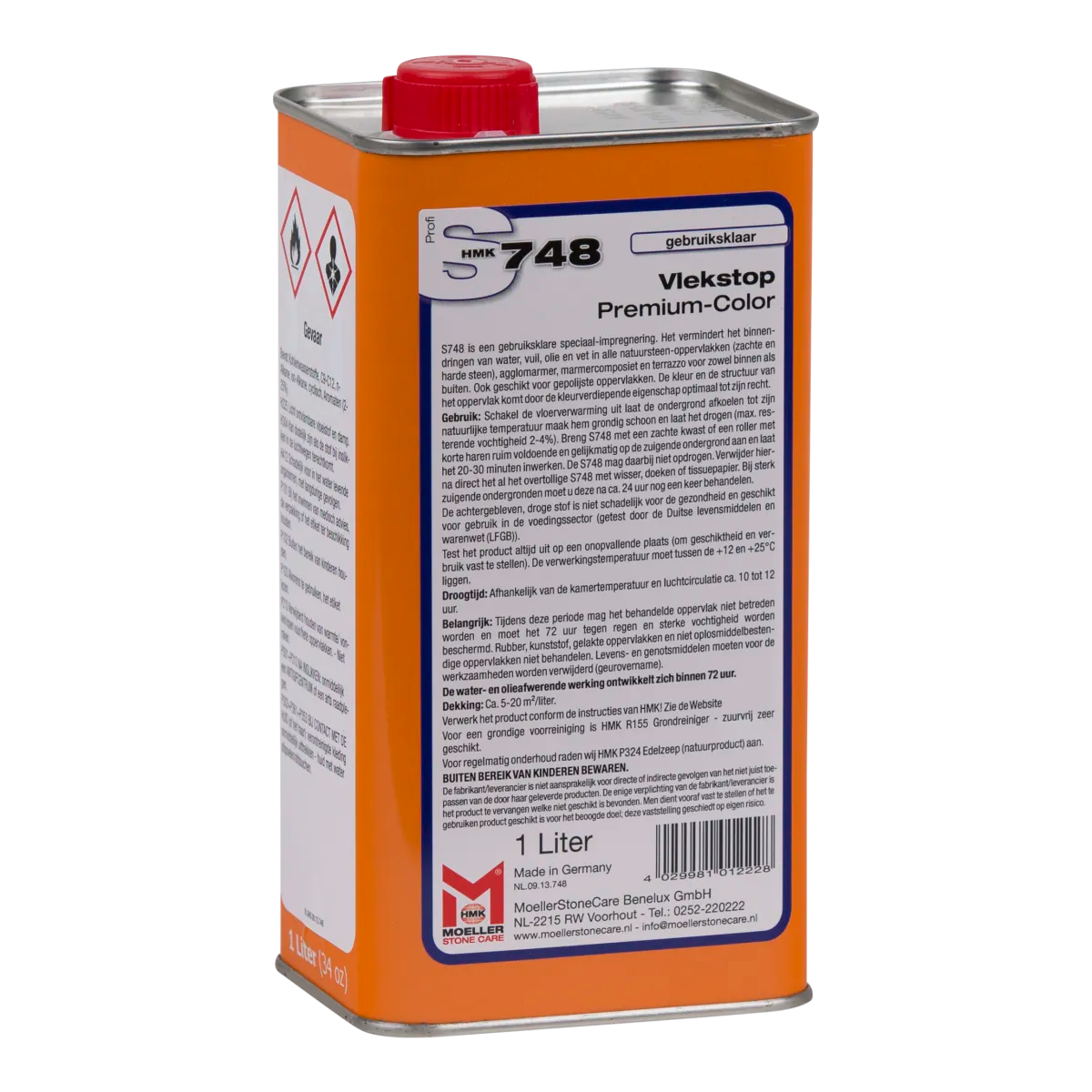 HMK S748 - Vlekstop Premium Color - PRO  - 1Ltr