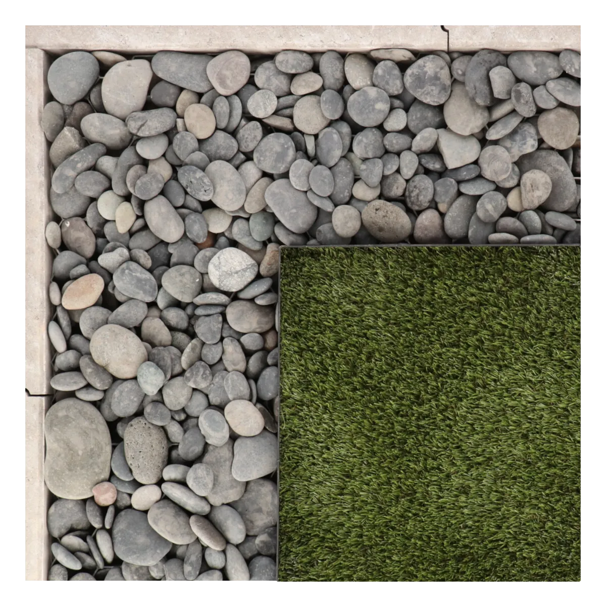 Beach Pebbles Zwart 30-80mm 20kg