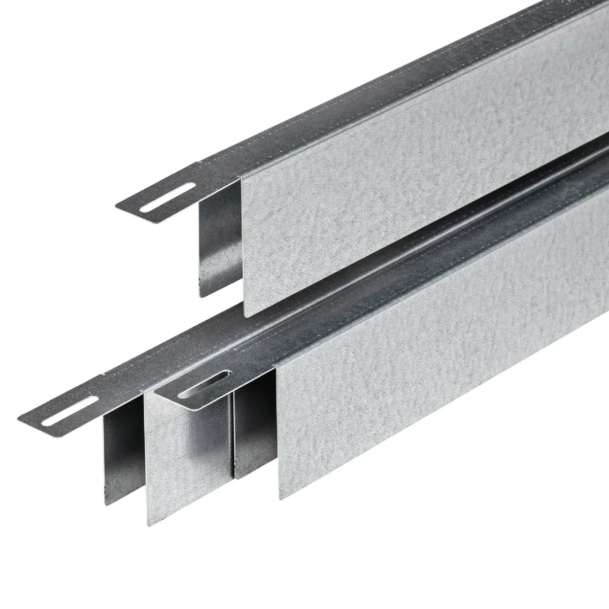 Krimp/Uitzet maskeer U-profiel verzinkt 31,5mm Reest
