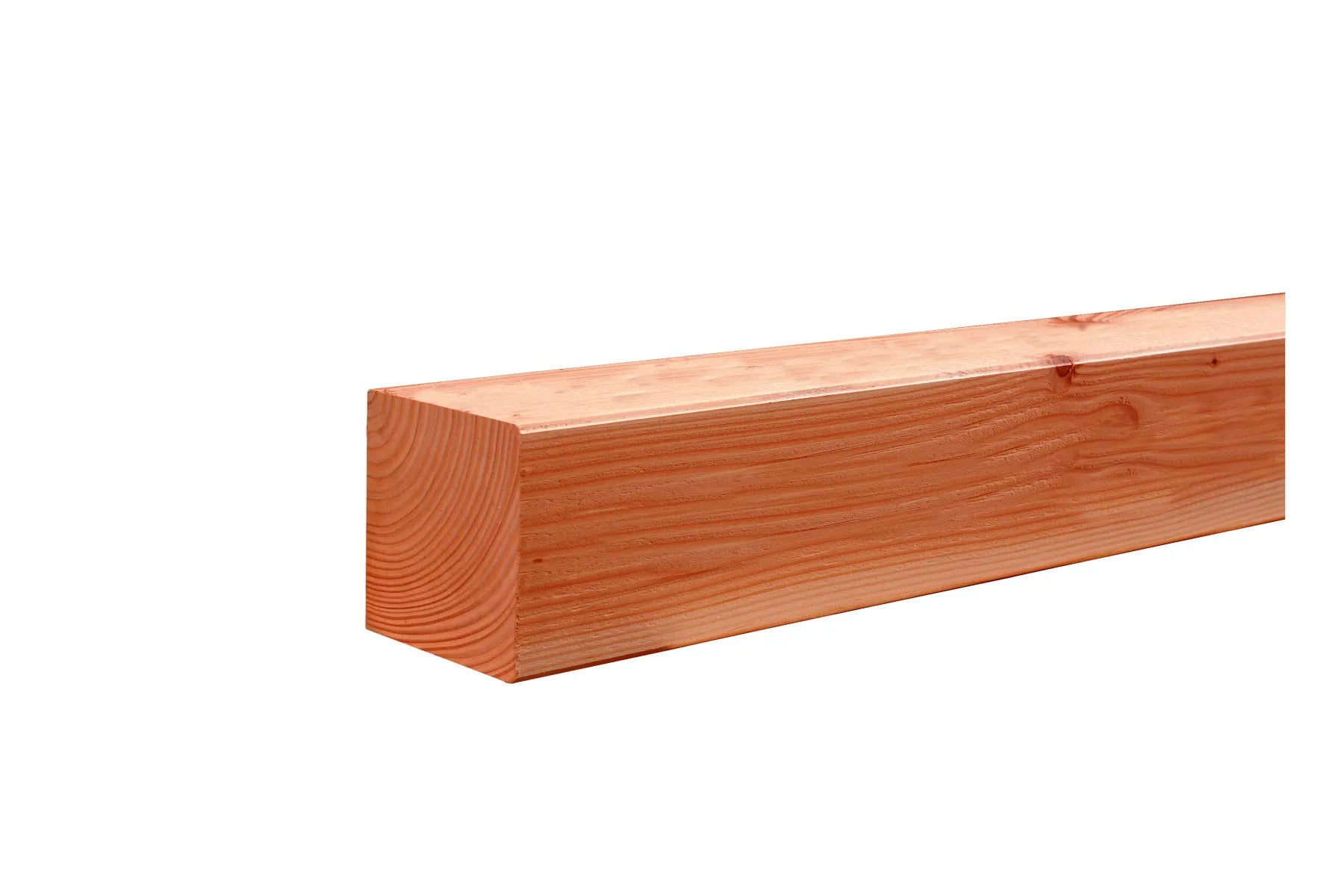 Douglas Paal Geschaafd 8,5x8,5x300cm 1 Zijde Geschaafd 1 Zijde Fijnbezaagd Onbehandeld