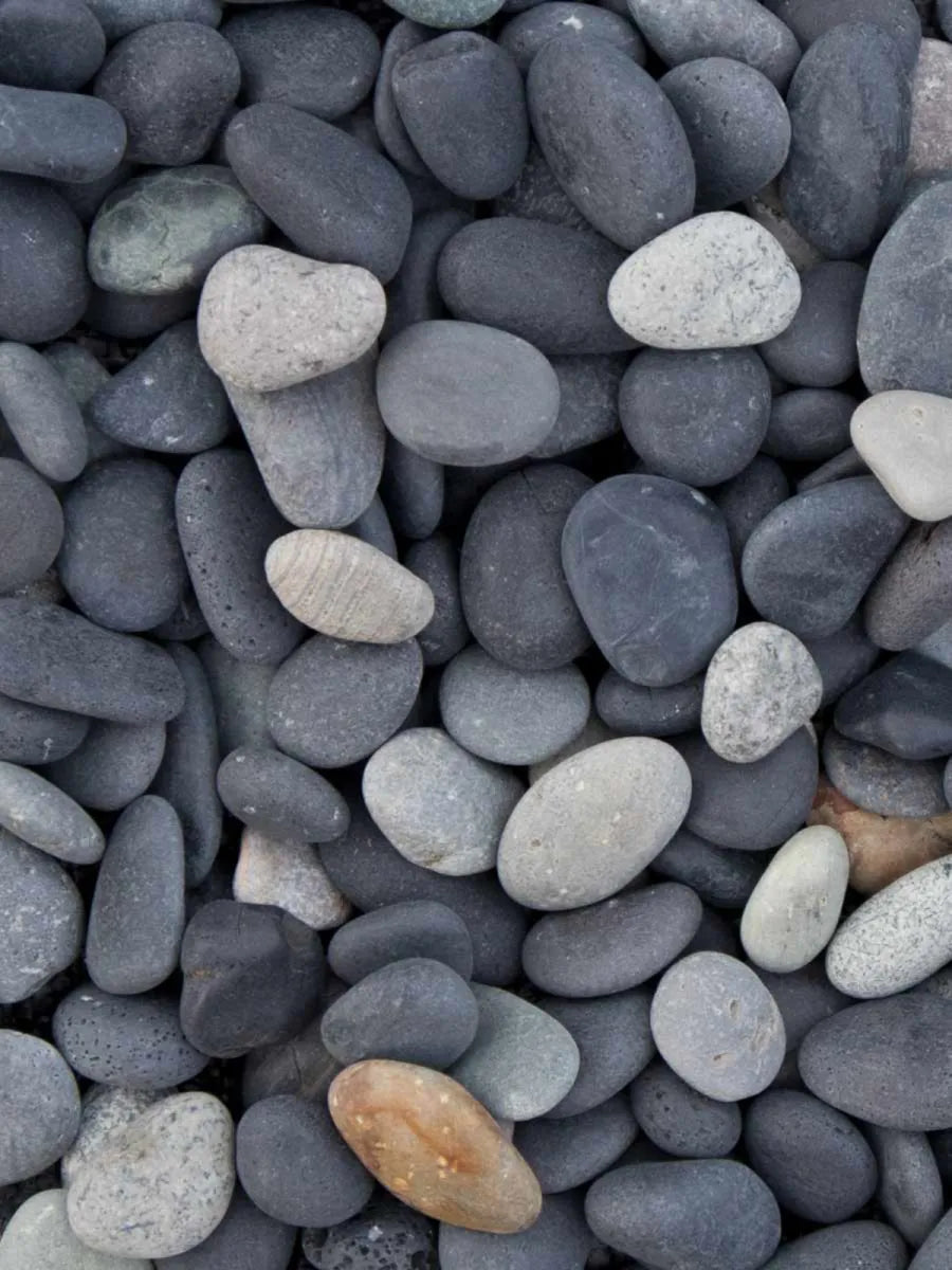 Beach Pebbles Antraciet 8-16mm BB (1m3 1800kg)