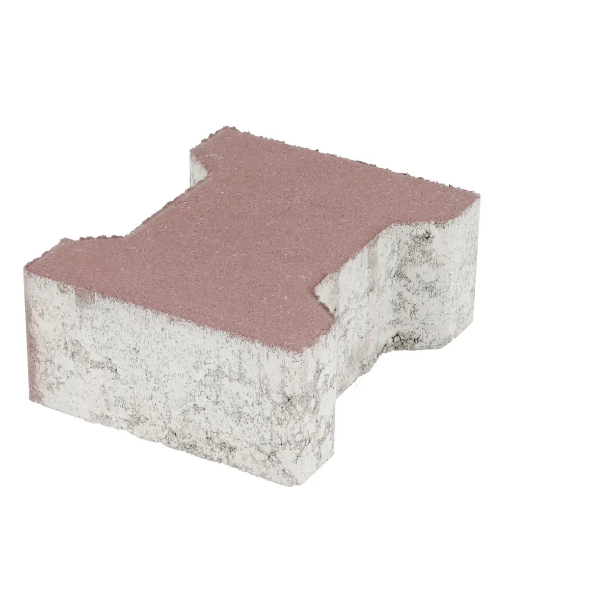 Ecotop Base H-verbandsteen 20x16,4/11,7x8 normaal facet heidekleur KOMO PL2