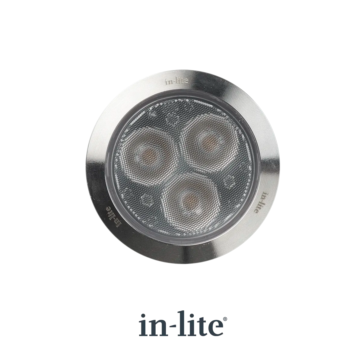 In-Lite Flux LED grondspot 12V - RVS - Ø 60mm